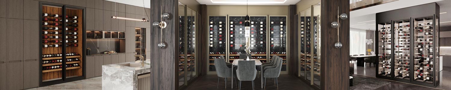 Vitrus - Glazed Wine Cabinet