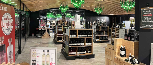 Wine departments