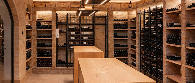 Wine Cellars in Brick