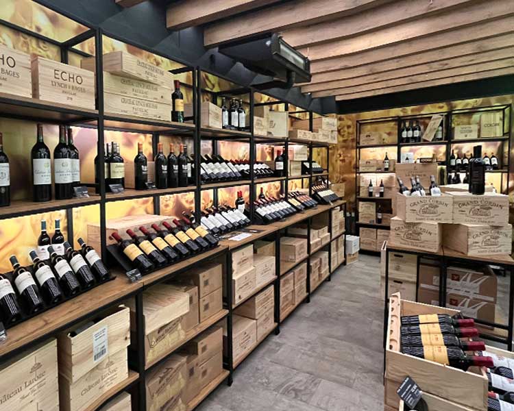 Wine departments and wine trade