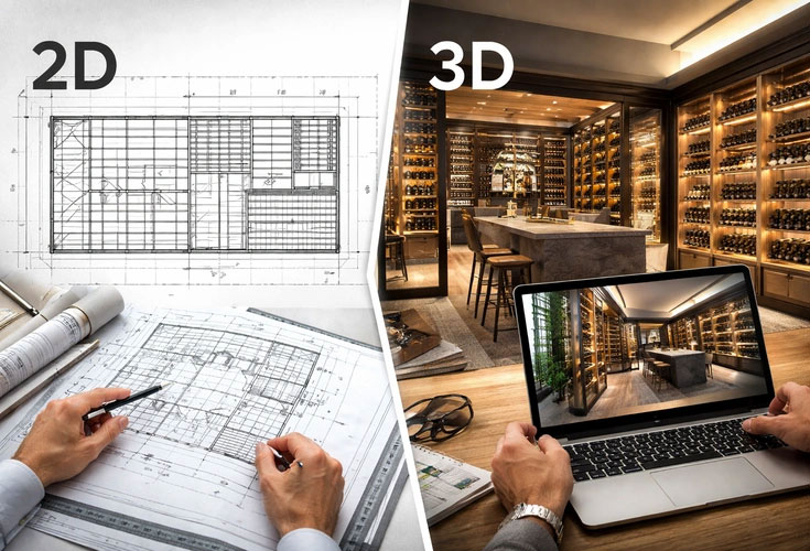 Visualization in 2D and 3D