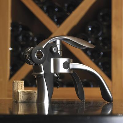 Product image for 'Lever corkscrew BALTAZ, black'
