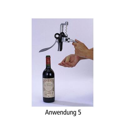 Product image for 'Lever corkscrew BALTAZ, black'