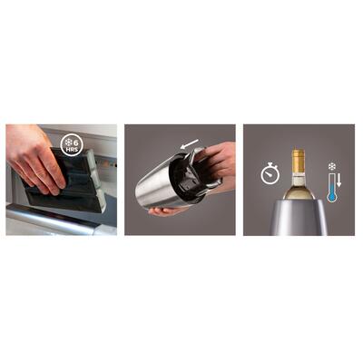 Product image for 'Active wine cooler Stainless steel'
