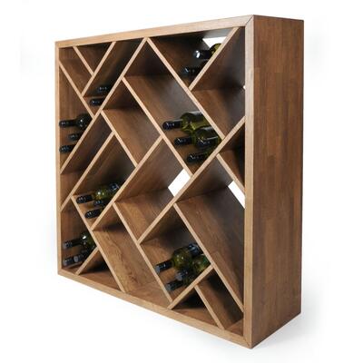 Product image for 'Wooden wine rack ZEUS'