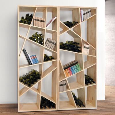Product image for 'Odin oak wine rack'