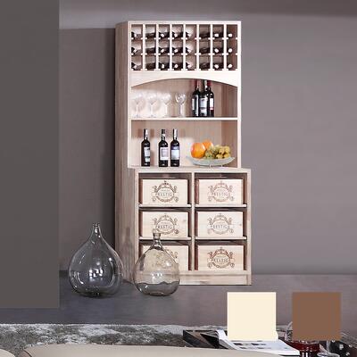 Product image for 'Wine rack PRESTIGE 6, natural oak'