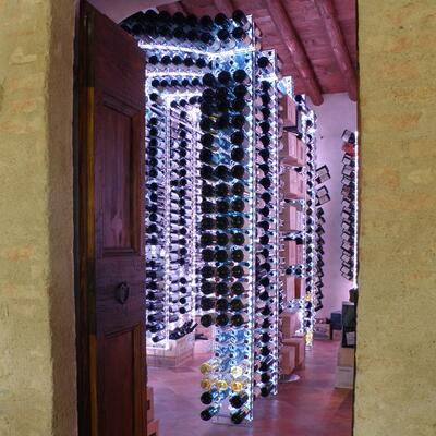 Product image for 'Wall wine racks ORVIETO DOUBLE & TRIS'