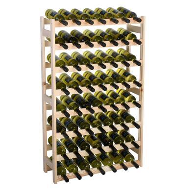 Product image for 'Wooden wine rack SIMPLEX, model 3, untreated'