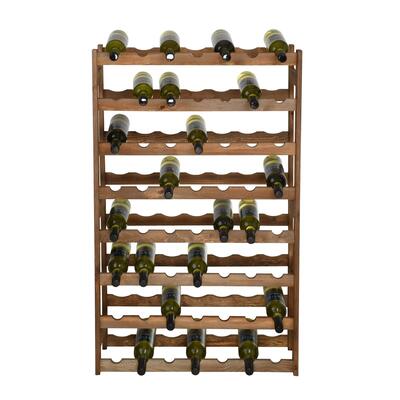 Product image for 'Wooden wine rack SIMPLEX, model 3, brown stain'