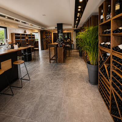 Product image for 'Wine rack system VINVARIO, 60 cm, brown stained'
