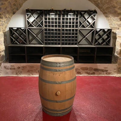 Product image for 'Wine rack system 52cm, dark brown stained'