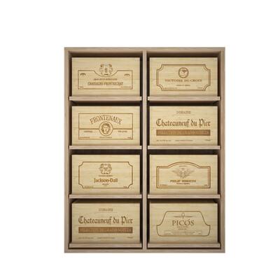 Product image for 'PROVINALIA wine rack, model 15, oak'