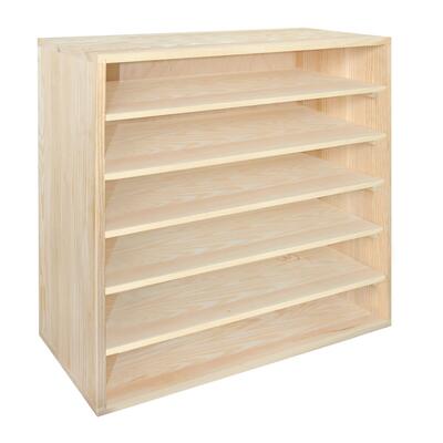 Product image for 'Wine rack LINEA made of pine wood'