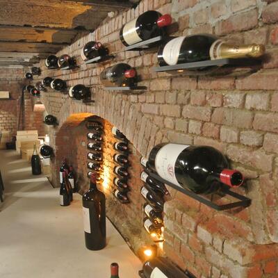 Product image for 'Wall Mounted Wine Rack for 3 Litre Double Magnums'