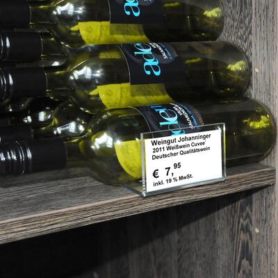 Product image for 'Acrylic bottle holder CANTO 2 piece set'
