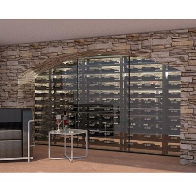 Product image for 'Metal Wine Rack BLACK PURE, Model 7'