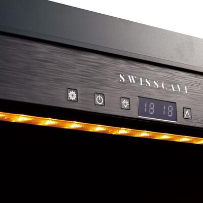 Product image for 'Single zone wine cooler WLB-360F-MIX, 127cm, 115 bottles'
