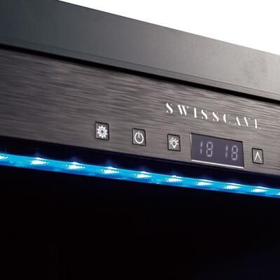 Product image for 'Single zone wine cooler WLB-360F-MIX, 127cm, 115 bottles'