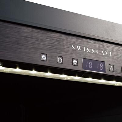Product image for 'Single zone wine cooler WLB-360F-MIX, 127cm, 115 bottles'