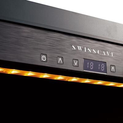 Product image for 'Two-zone wine refrigerator WLB-460DF, 172cm, 170 bottles'