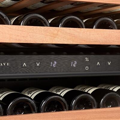 Product image for 'Two-zone built-in wine cooler WLI-460DF-MIX, 182cm, 95 bottles'