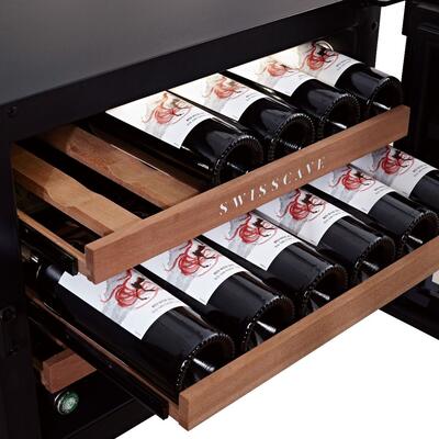 Product image for 'Single zone built-in wine refrigerator WLI-60F, 45cm, 24 bottles'