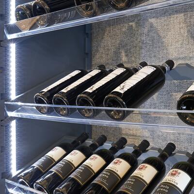 Product image for 'Wine rack system Piedmont, fir, anthracite'