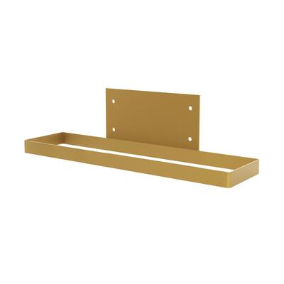 Product image for 'Wall mounted wine rack for 1 magnum bottle, gold'