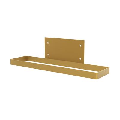 Product image for 'Wall mounted wine rack for 1 magnum bottle, gold'