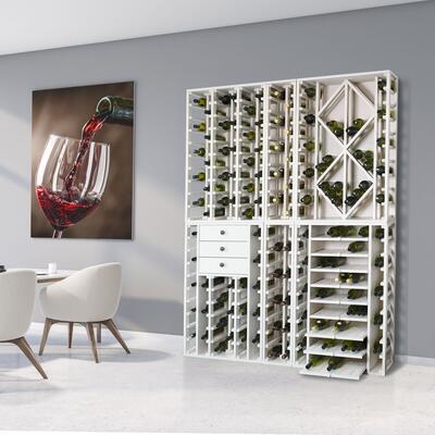 Product image for 'Wine rack system PROVINALIA white lacquered'