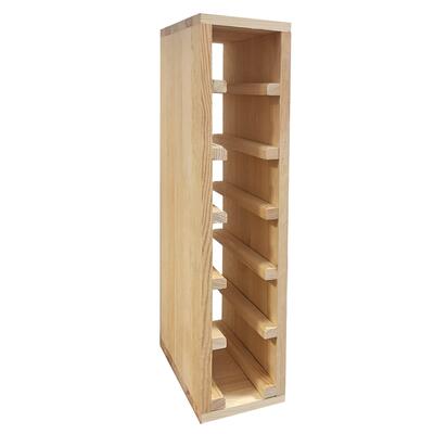 Product image for 'Wine rack 60 cm, narrow module for 6 bottles, natural'