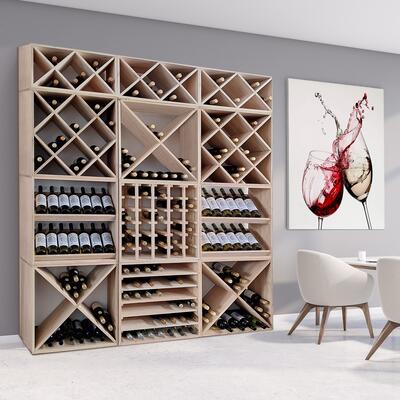 Product image for 'VINVARIO wine rack system, 60 cm, natural oak'