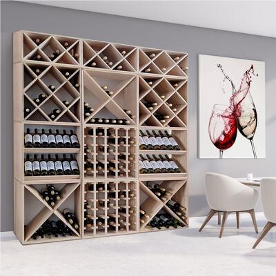 Product image for 'VINVARIO wine rack system, 60 cm, natural oak'