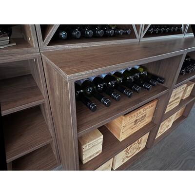 Product image for 'Wine rack system CAVEPRO in walnut'