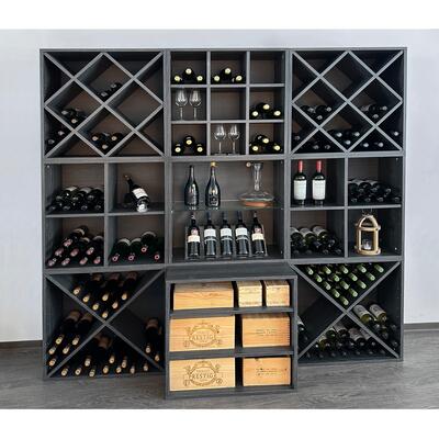 Product image for 'Wine rack system CAVEPRO in ash graphite'