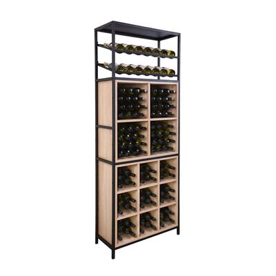 Product image for 'BLACK PURE SUPREME with CAVEPRO light oak, model 2'
