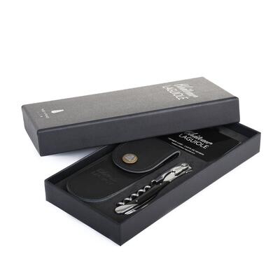 Product image for 'Ch�teau Laguiole corkscrew with Auvergne-horn handle, incl. etui & casket'