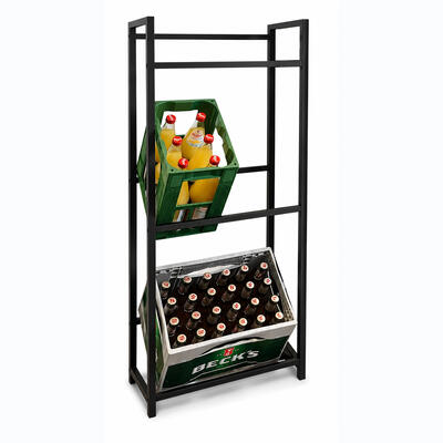 Product image for 'Metal drinks crate rack, W 50 cm'