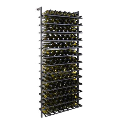 Product image for 'Metal wine rack BLACK PURE for wall mounting, H 200 cm'
