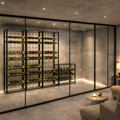 Product image for 'Metal wine rack system RUSTIKO'
