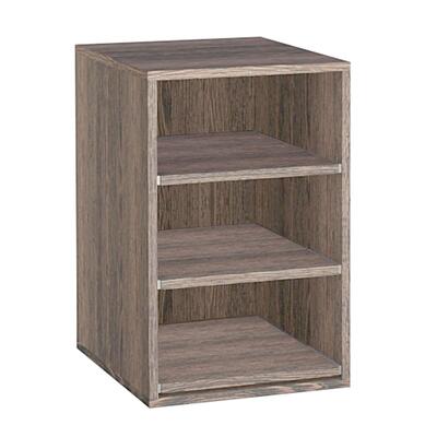 Product image for 'Module with 3 pull-out shelves for crates up to, W 45 x D 55 Wenge'