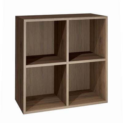 Product image for 'Module with 4 compartments, walnut'