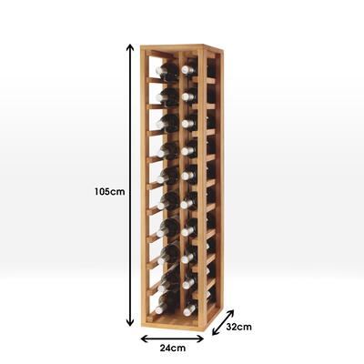 Product image for 'PROVINALIA wine rack model 13, oak'