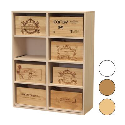 Product image for 'PROVINALIA wine rack system with pull-outs for wine crates'
