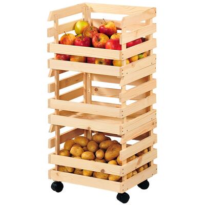 Product image for 'Potato & fruit storage 3 pcs. Rollable'