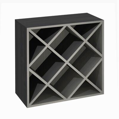 Product image for 'Shelf module diamond-shaped insert, ash graphite'