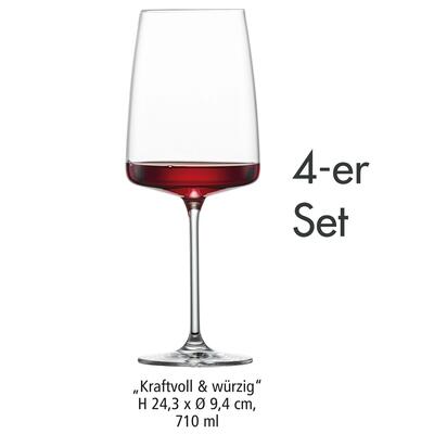 Product image for 'Wine glass Powerful & Spicy, set of 4 (from 7,95 EUR/glass)'
