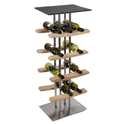 Product image for 'Wine rack BARBERA oak wood'