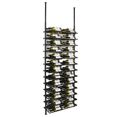 Product image for 'Wine rack BLACK PURE SELECT for ceiling mounting, model 2, height adjustable'